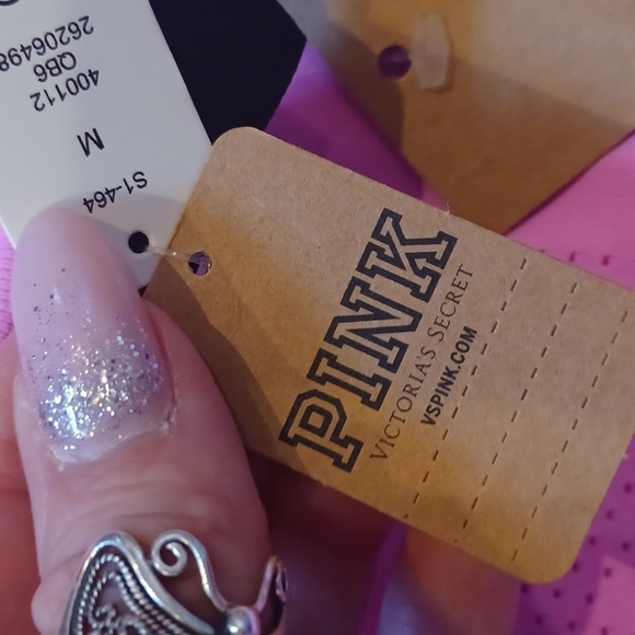 NWT PINK Active Victoria's Secret Breathable/Seamless PINK Tank Top - Picture 11 of 12